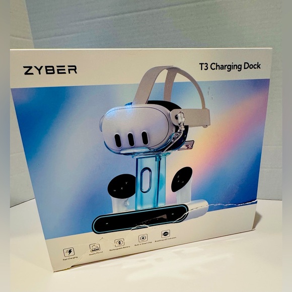 ZyberVR Other - ZYBER RGB Charging Dock for Meta Quest 3 NIB